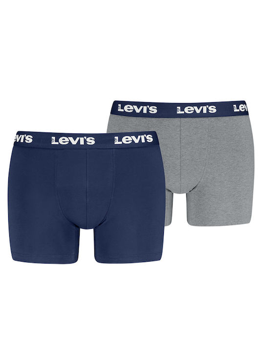 LEVIS MEN REPEAT LOGO BOXER   BRIEF 2P