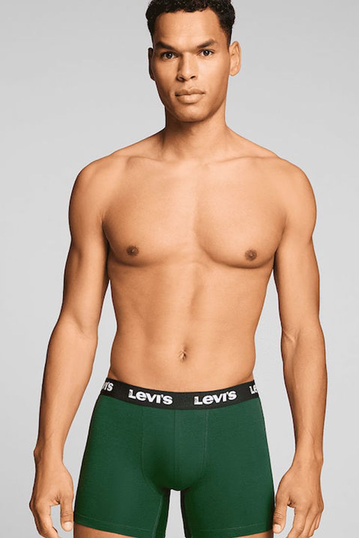 LEVIS MEN REPEAT LOGO BOXER   BRIEF 2P