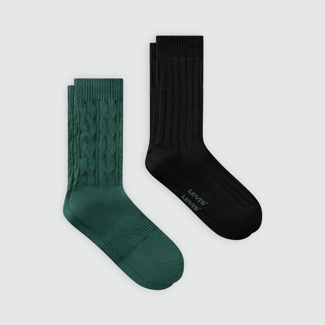 LEVIS REG CUT CABLE BOOTSOCK   2P