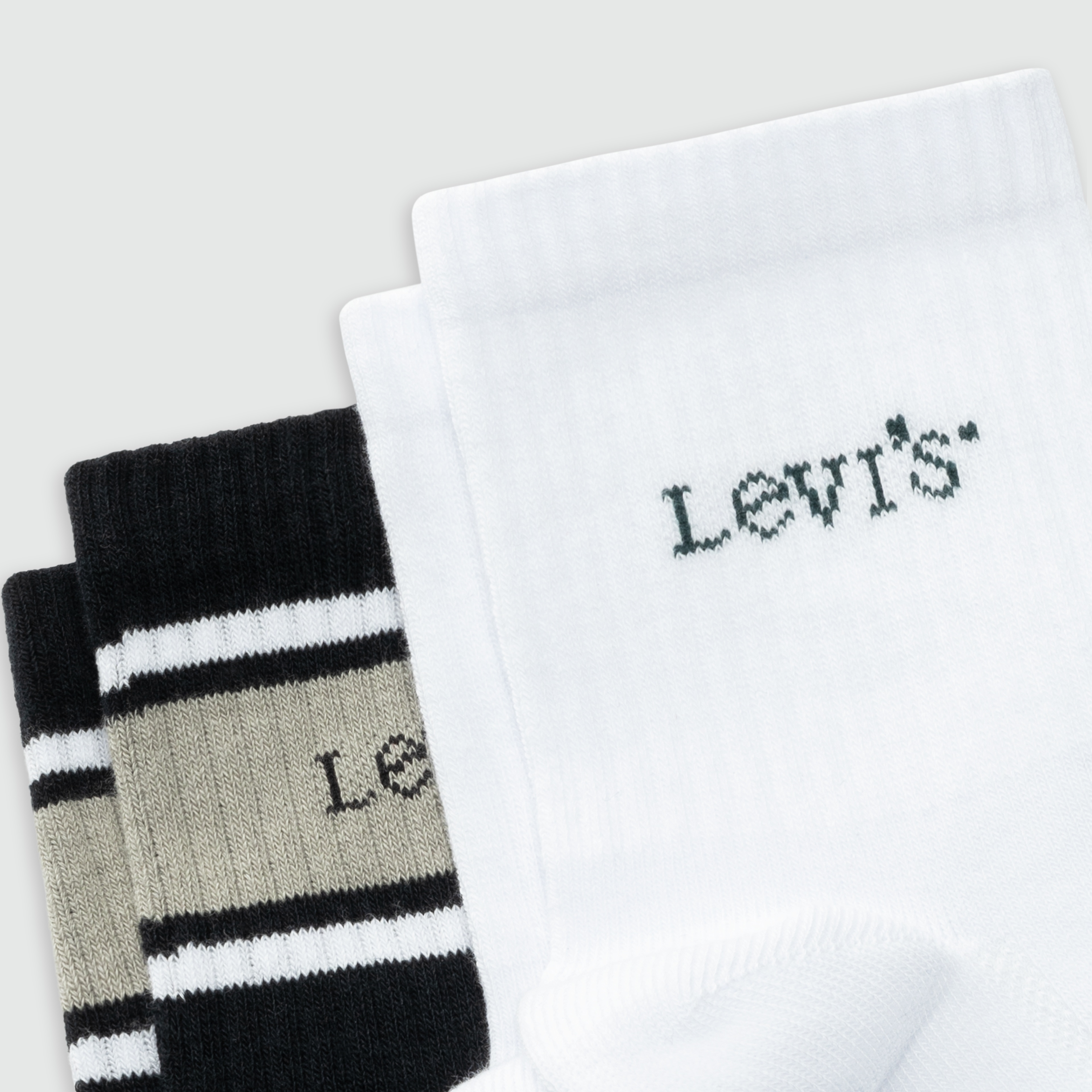 LEVIS MID CUT STACKED SCRIPT   LOGO