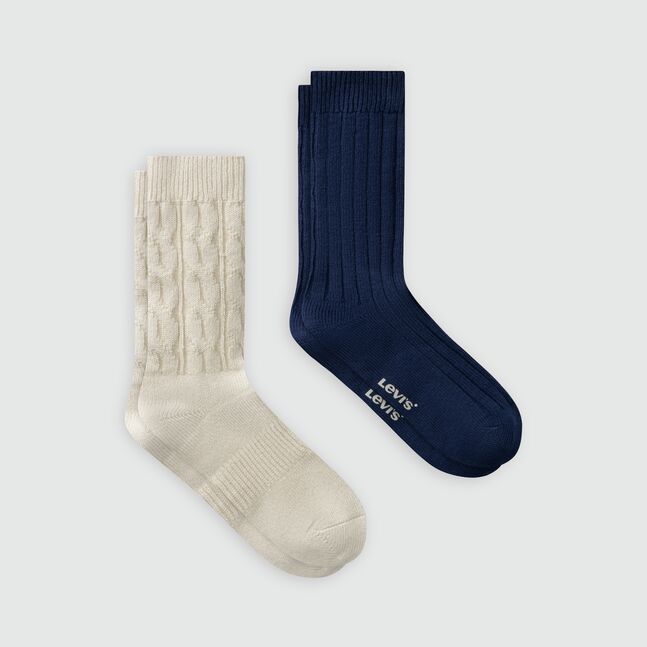 LEVIS REG CUT CABLE BOOTSOCK   2P