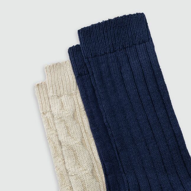 LEVIS REG CUT CABLE BOOTSOCK   2P