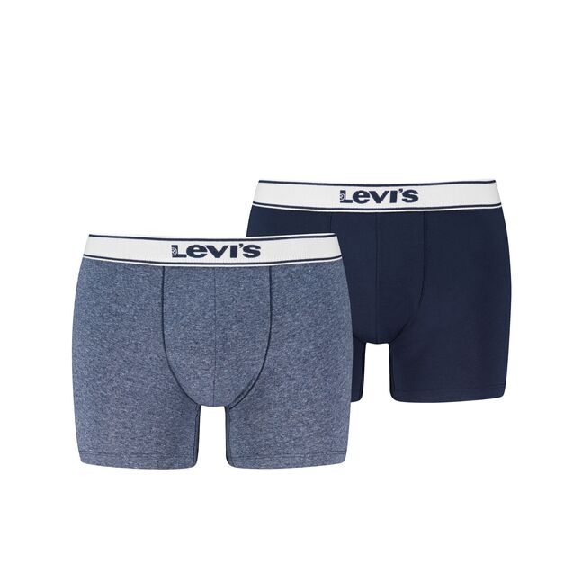 LEVIS MEN VNTG HTR BOXER BRIEF   2P
