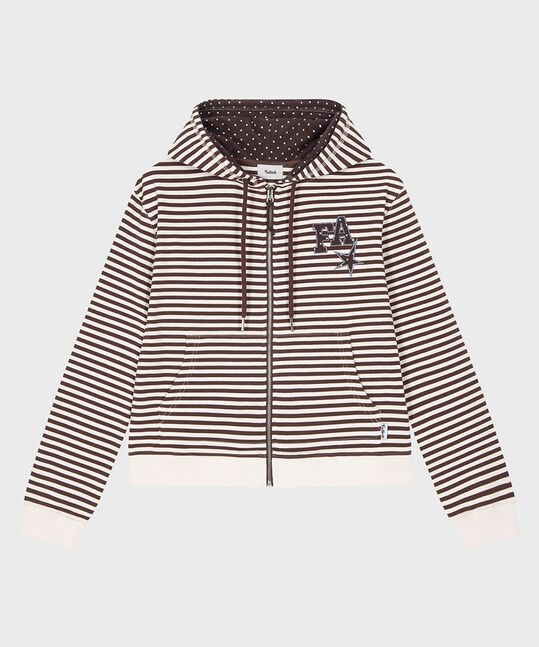 SLIM HOODED ZIP-UP