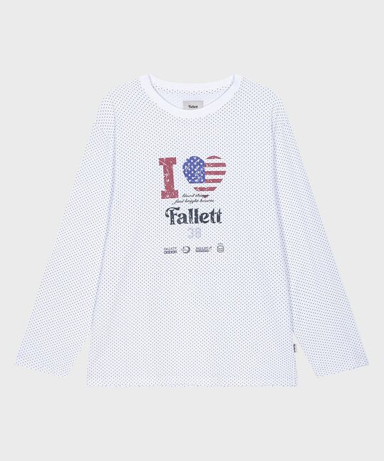 DOT LONG SLEEVE T-SHIRT