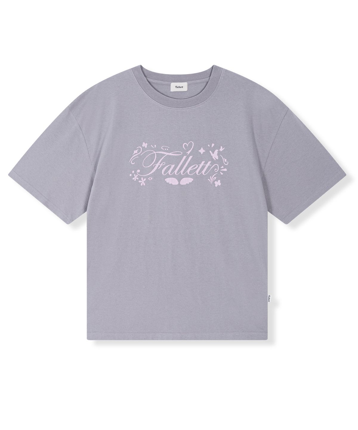 Knitted graphic tee