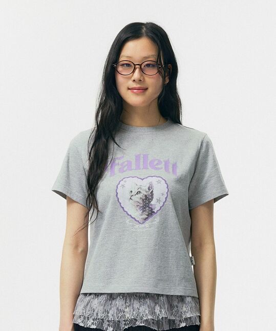 Cat Heart T-shirt