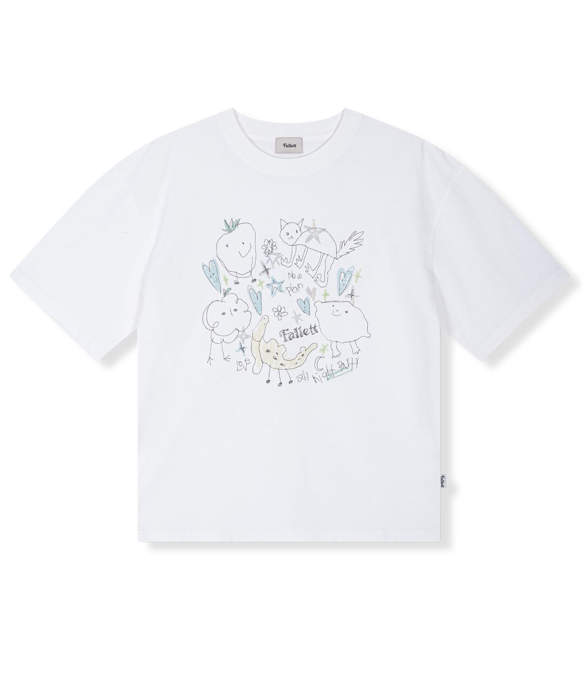 Drawing Fruit Short Sleeve T-shirt