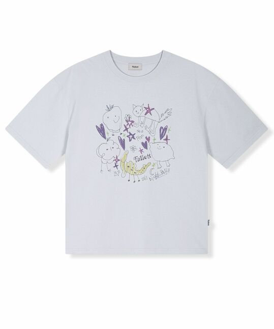 Drawing Fruit Short Sleeve T-shirt