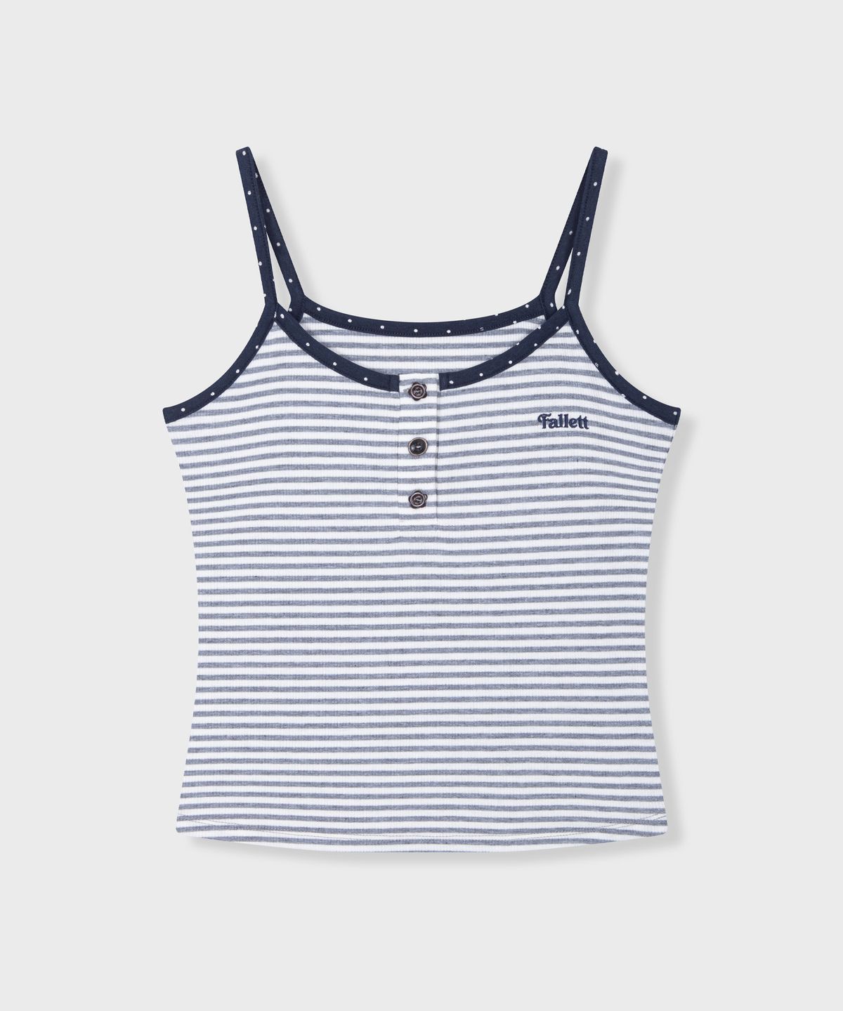 Striped sleeveless