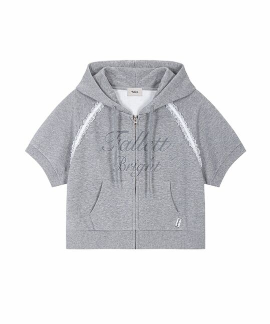 Race Point Short Sleeve Hooded Zip-Up