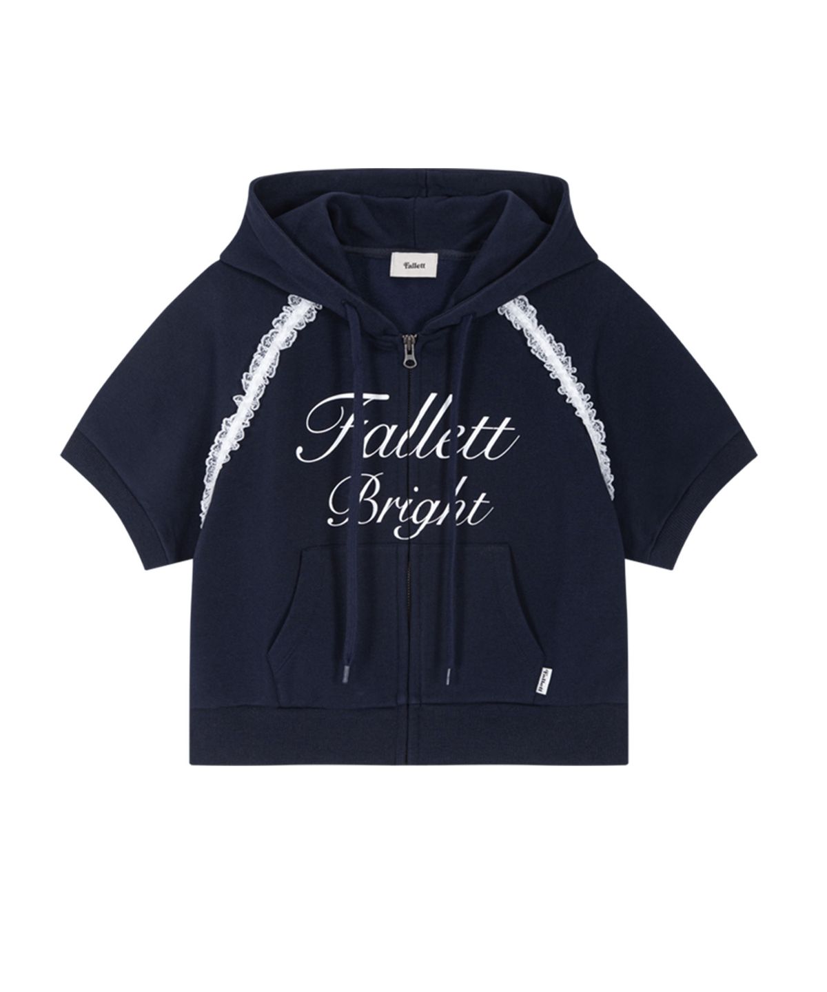 Race Point Short Sleeve Hooded Zip-Up