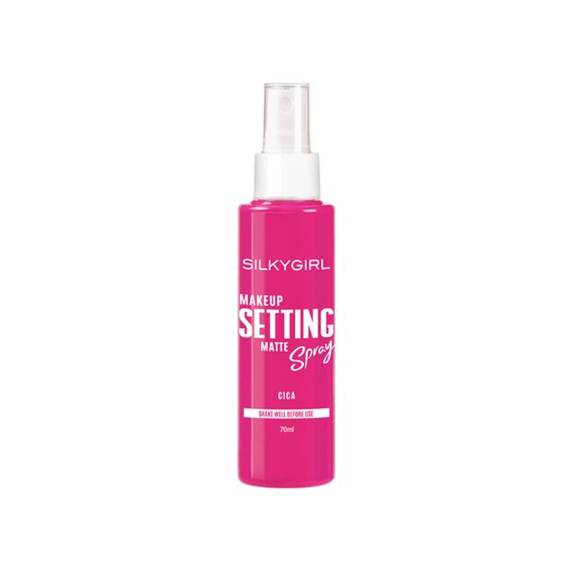 Silkygirl Setting Spray Matte тослогжилтоос сэргийлэх спрэй