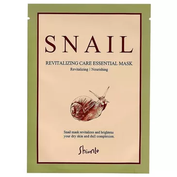 SHIONLE SNAIL REVITALIZING CARE ESSENTIAL MASK
