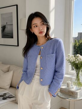Chanel style coat