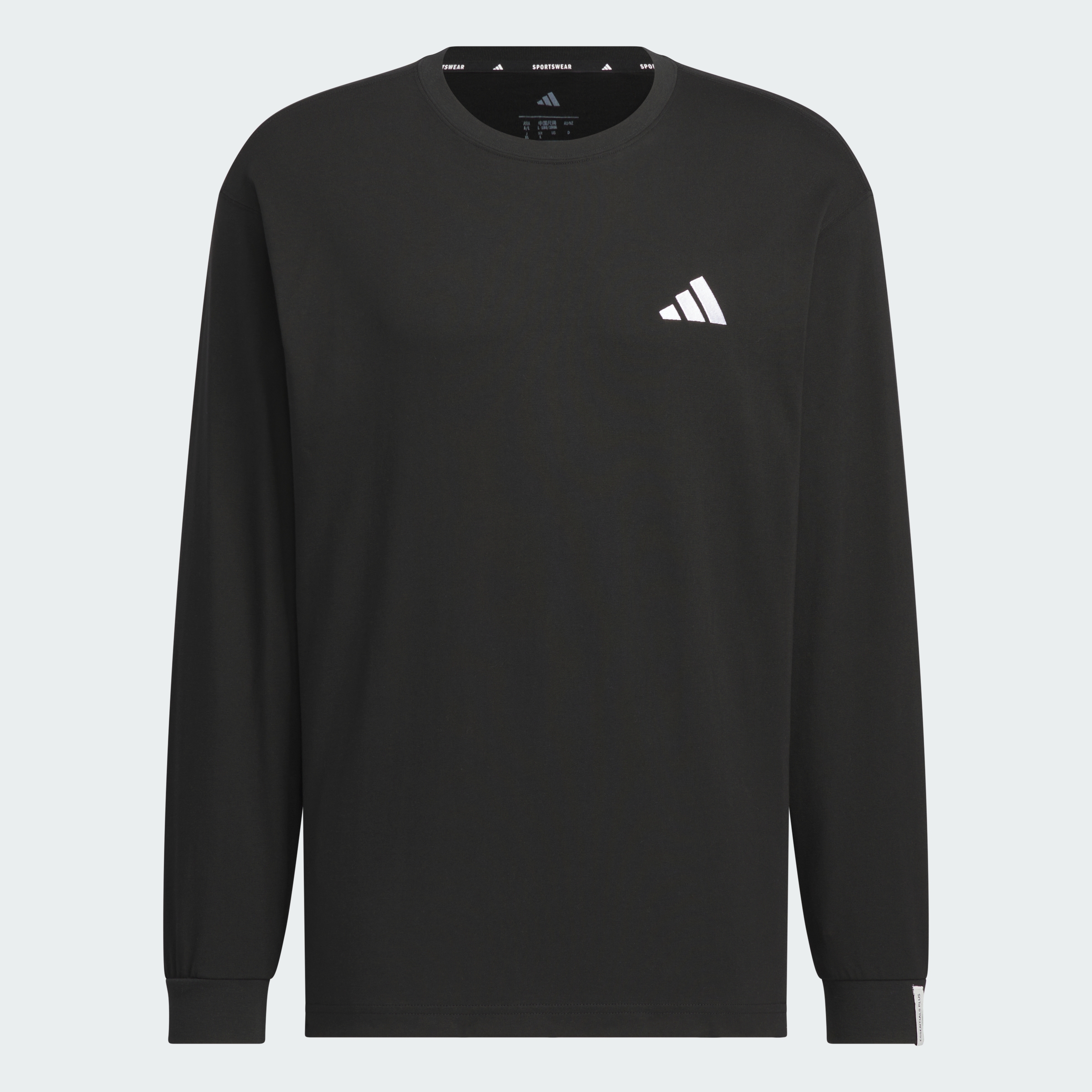 ES+ SL L/S TEE BLACK