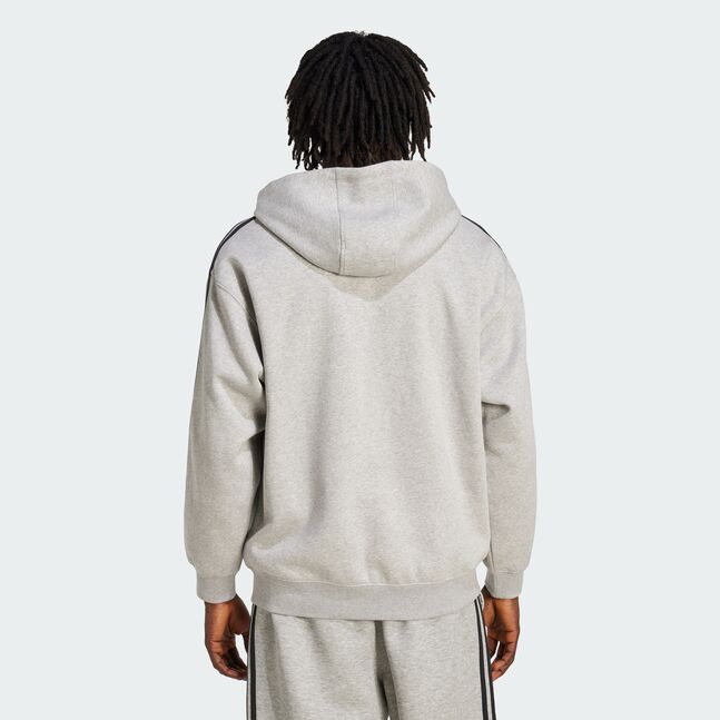 BAGGY FZ HOODIE MGREYH/BLACK