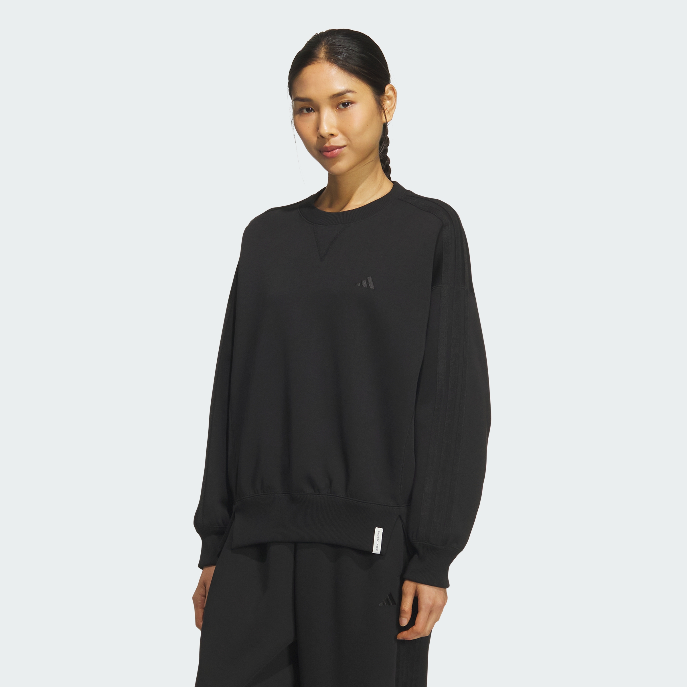 ES+ 3S SWT CREW BLACK