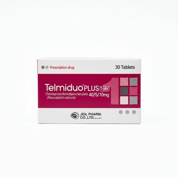Телмидуо Плас 40/5/10мг N30