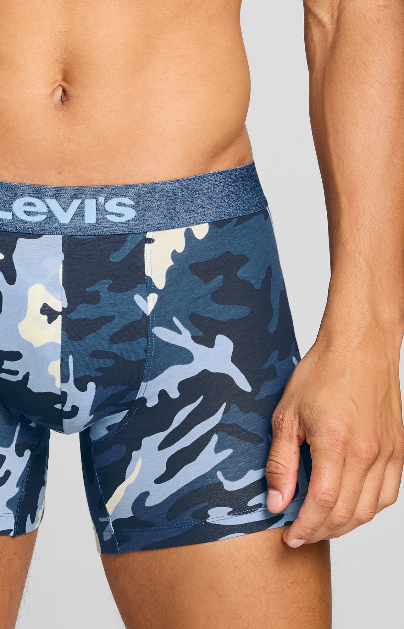 LEVIS MEN CAMO AOP BOXER BRIEF 2P