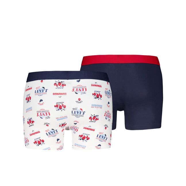 LEVIS MEN FRUITY AOP BOXER BRIEF 2P
