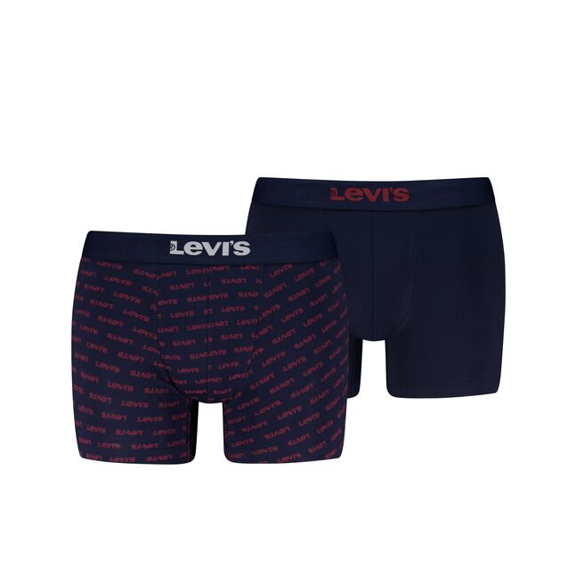 LEVIS MEN LOGO AOP BOXER BRIEF 2P