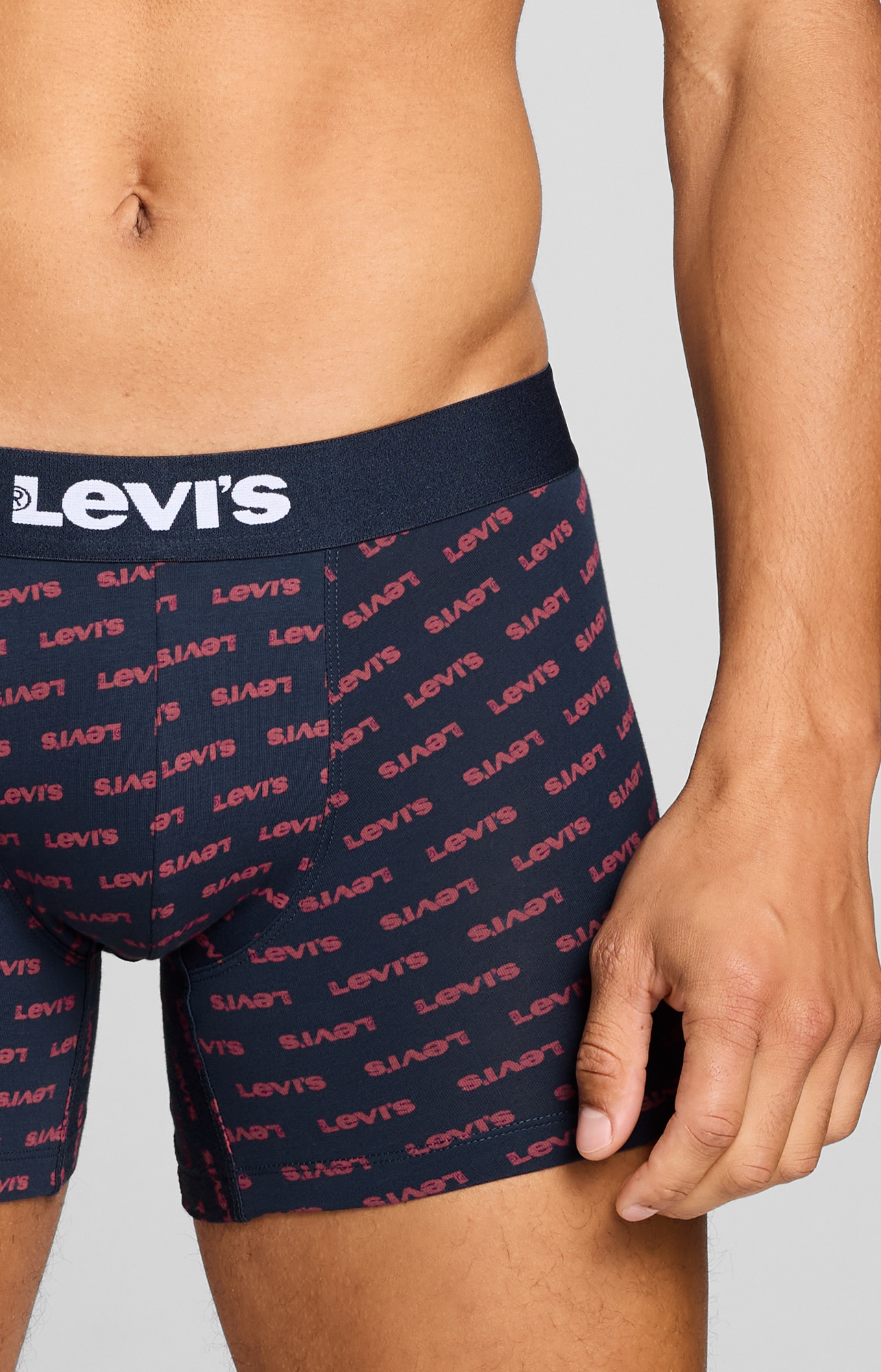 LEVIS MEN LOGO AOP BOXER BRIEF 2P