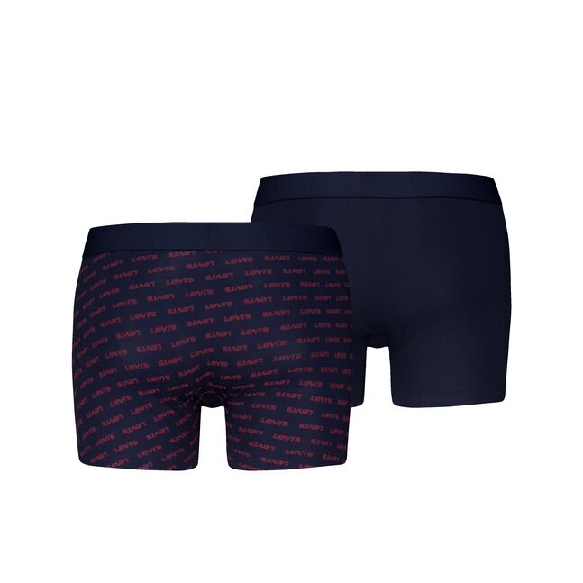 LEVIS MEN LOGO AOP BOXER BRIEF 2P