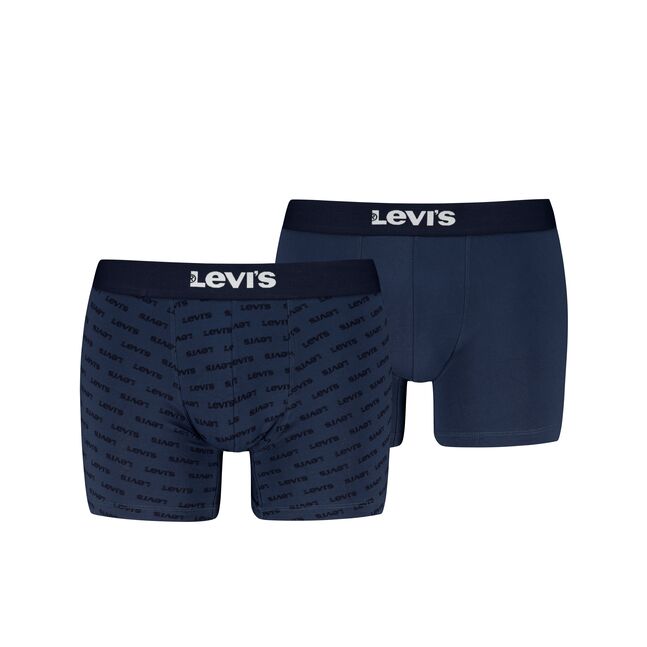 LEVIS MEN LOGO AOP BOXER BRIEF 2P