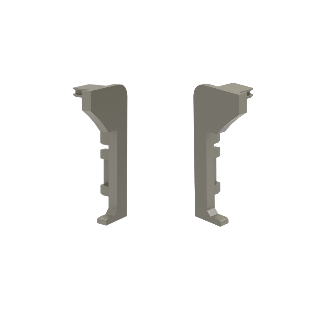 LEFT AND RIGHT SIDE HEAD，PAINTED IRON GRAY，VALDO-100