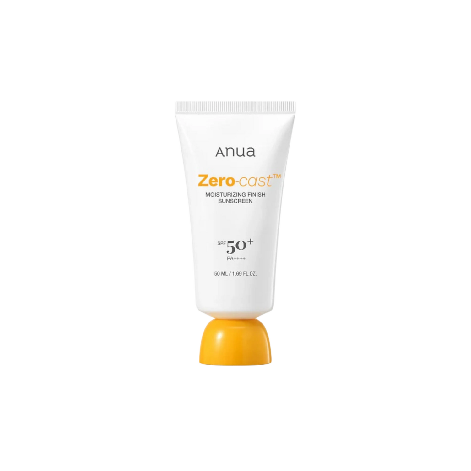 ANUA Zero-Cast Moisturizing Finish Sunscreen SPF50+/PA++++