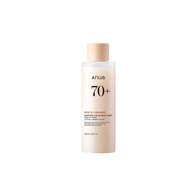 ANUA Rice 70+ Glow Milky Toner