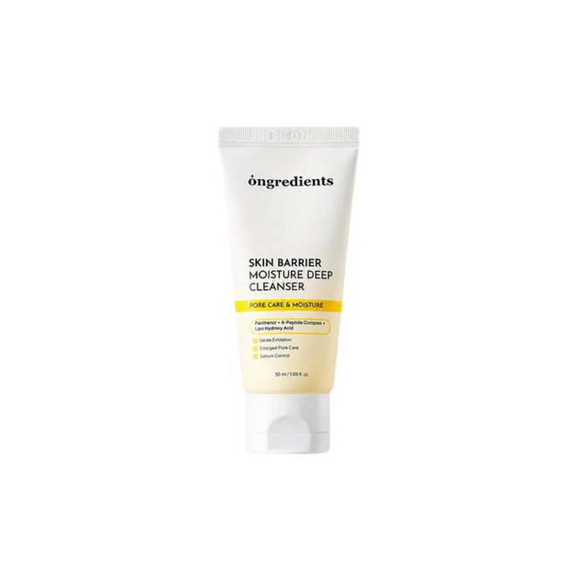 ONGREDIENTS Skin Barrier Moisture Deep Cleanser