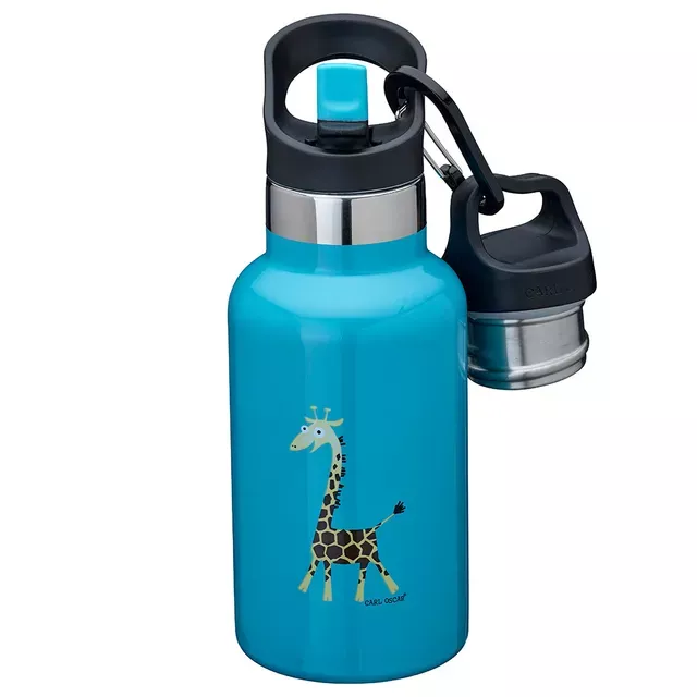TEMPflask™ 0.35 L - Turquoise-Giraffe