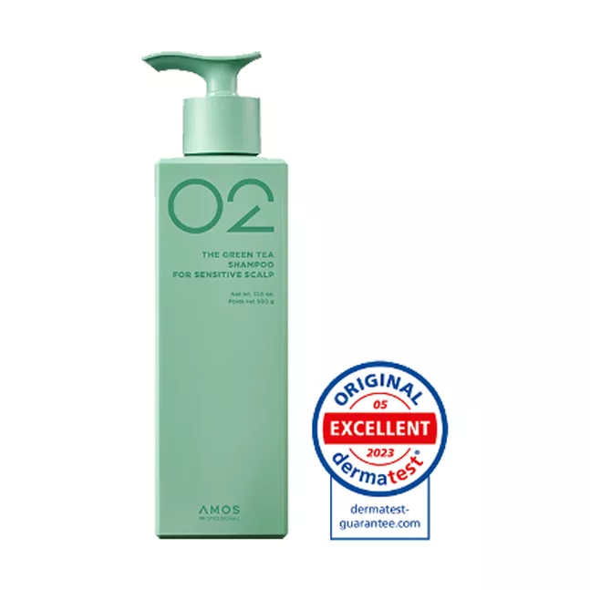Amos Green Tea realistic shampoo sensitive scalp