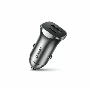UGREEN Aluminum 18W PD Fast Car Charger 30780 ( Цэнэглэгч , Адаптер )