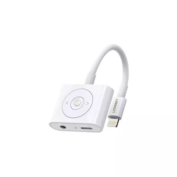 UGREEN Lightning to Lightning + 3.5mm Jack Converter 30760 ( Гар Утасны Дагалдах Хэрэгсэл )