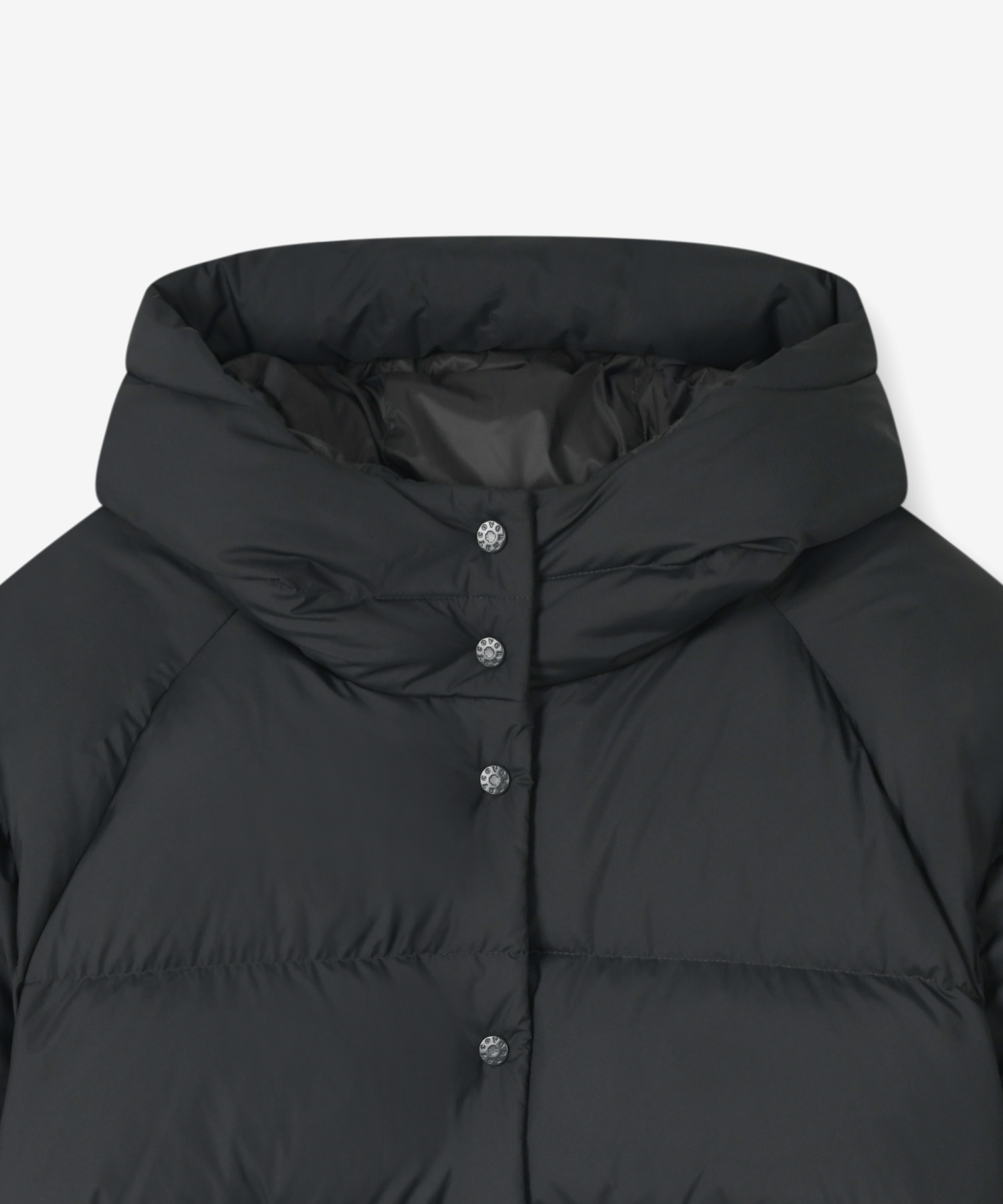 WOMEN CIVIC HOODED DOWN JACKET