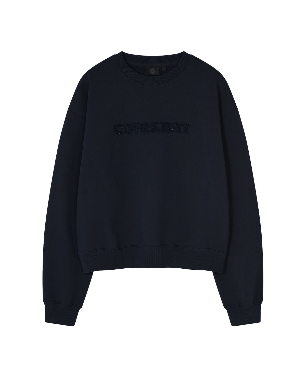 WOMEN COOPER LOGO BRUSHED SWEATSHIRT