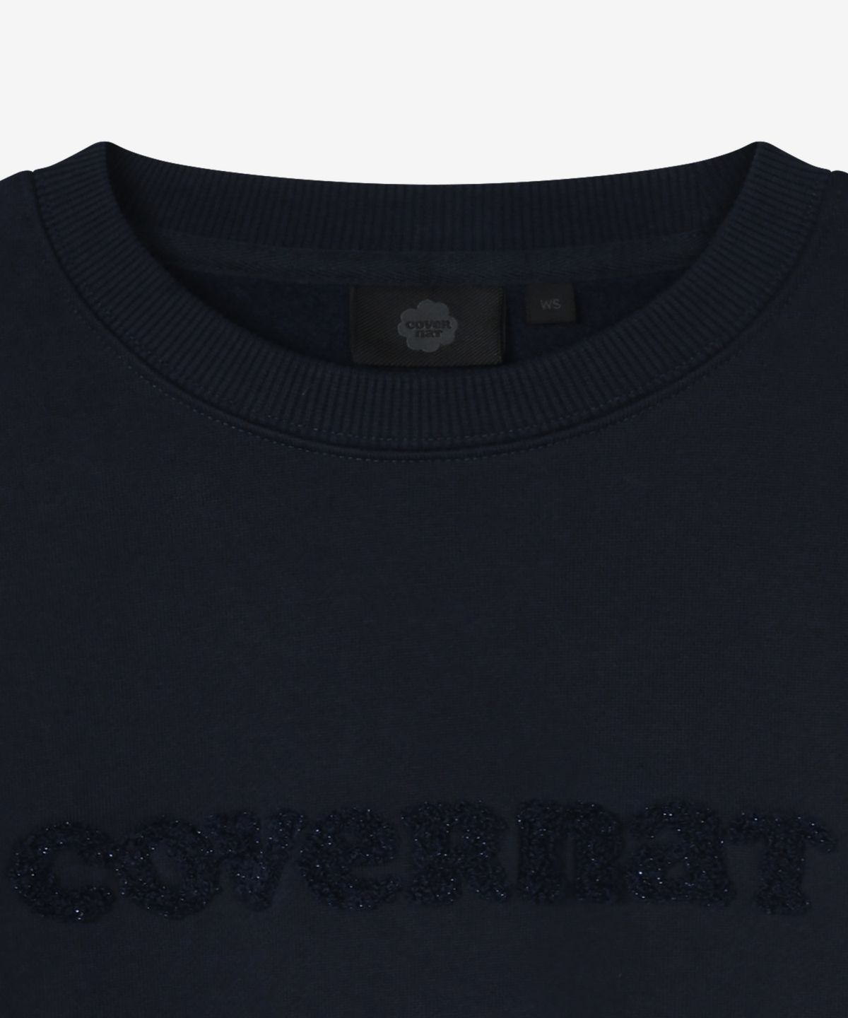 WOMEN COOPER LOGO BRUSHED SWEATSHIRT