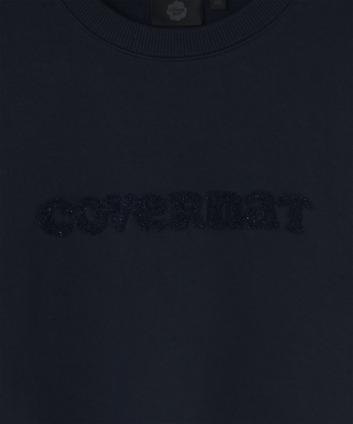 WOMEN COOPER LOGO BRUSHED SWEATSHIRT