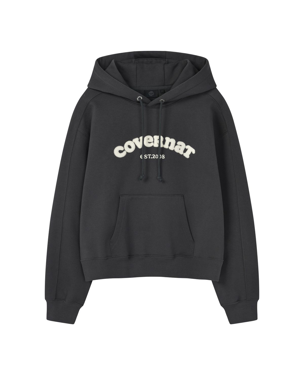 WOMEN COOPER LOGO BRUSHED HOODIE