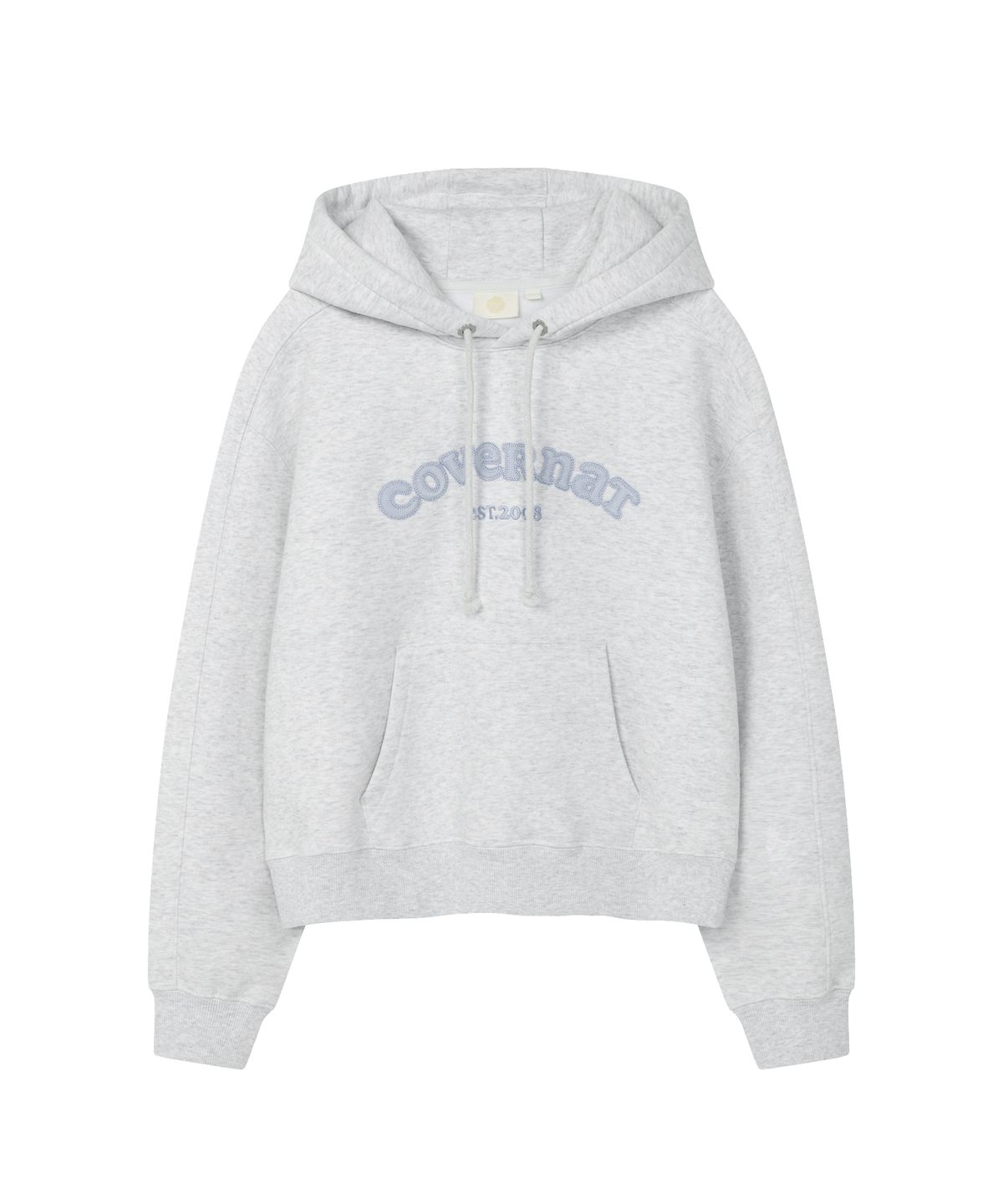 WOMEN COOPER LOGO BRUSHED HOODIE
