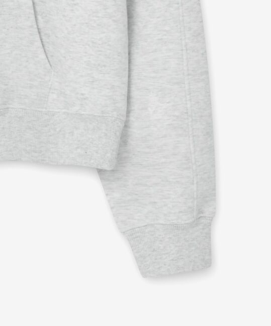 WOMEN COOPER LOGO BRUSHED HOODIE