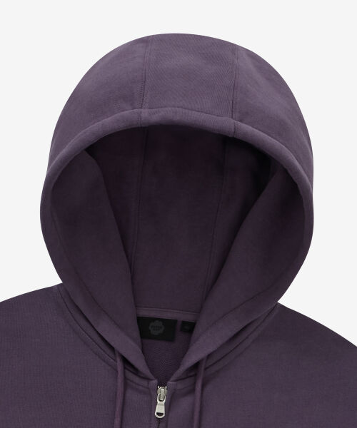WOMEN C LOGO ZIP-UP HOODIE