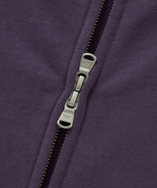 WOMEN C LOGO ZIP-UP HOODIE