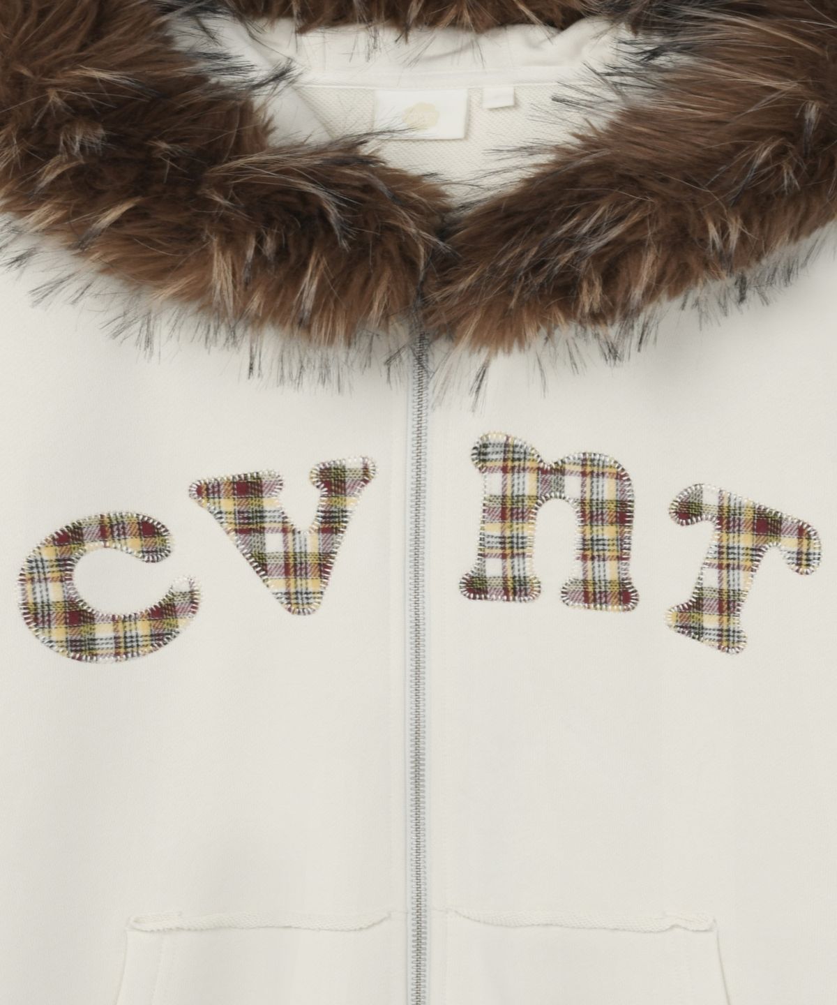 WOMEN OVER-FIT ZIP-UP HOODIE