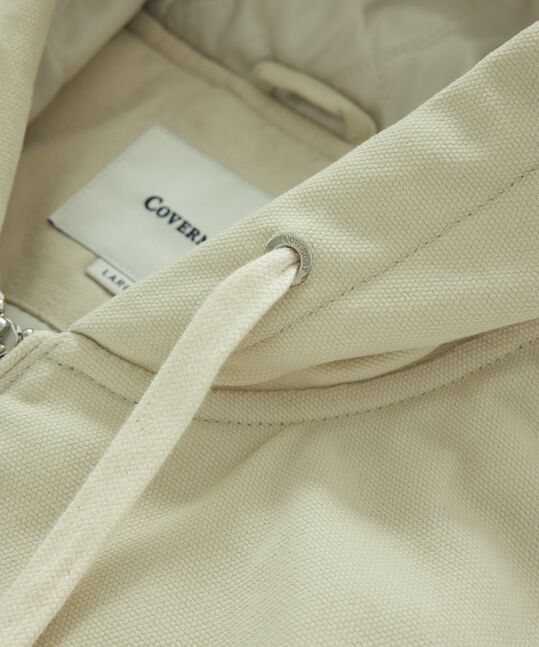 HEAVY OXFORD HOODED JACKET