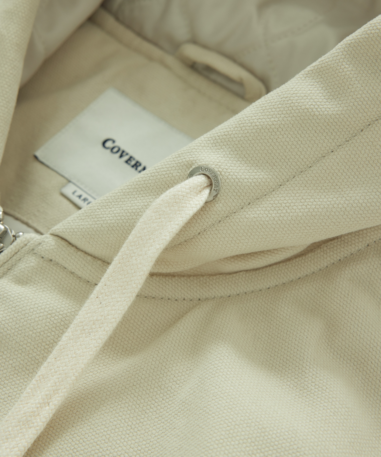 HEAVY OXFORD HOODED JACKET