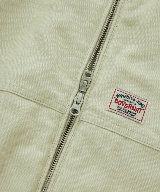 HEAVY OXFORD HOODED JACKET